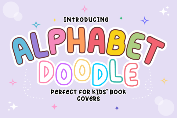 Alphabet Doodle: Bubbly Typography for Creative Projects