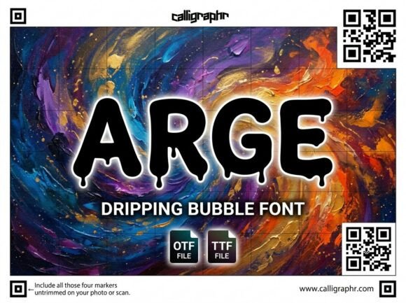 Arge: A Typeface for When You Refuse to Blend In