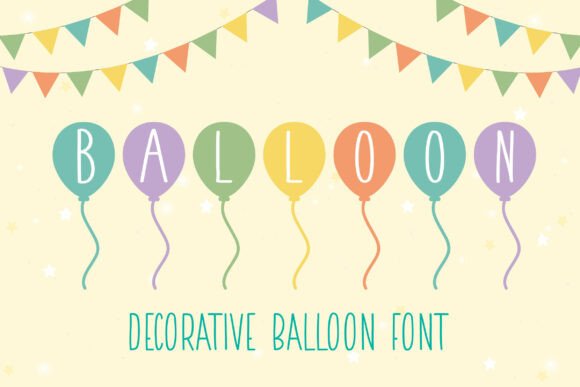 Balloon: A Playful Typeface That Brings Joy to Your Designs