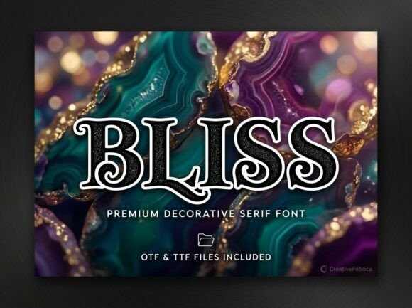 Bliss: The Display Font That Commands Attention in Every Design