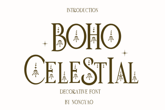 Boho Celestial: A Font for Dreamers, Makers, and Brand Builders