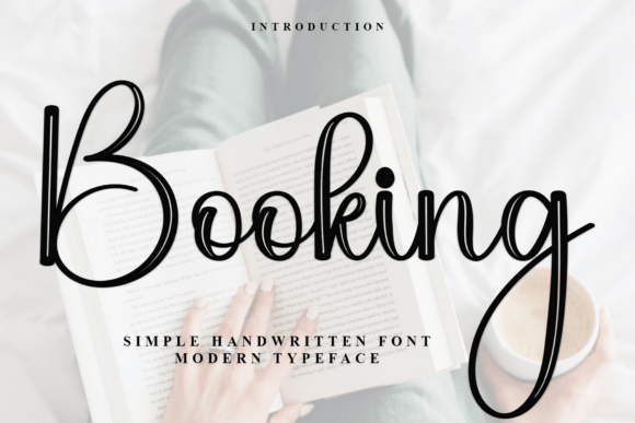 Booking Font: A Touch of Elegance for Every Creative Project