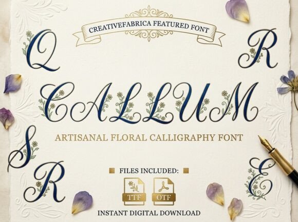 Callum: A Display Typeface for Bold Visual Statements