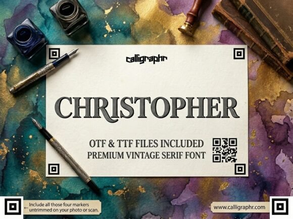 Christopher: The Typeface with a Gentleman-Scholar Soul