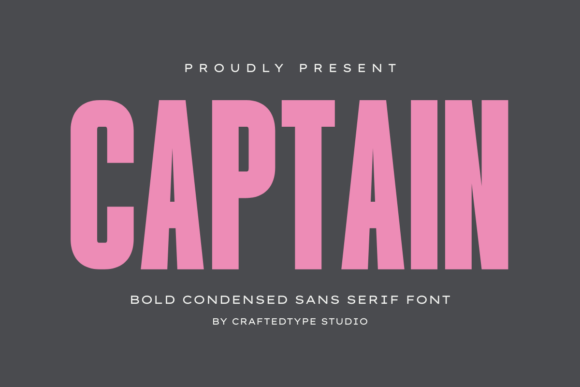 Command Attention: The Bold Power of the Captain Typeface