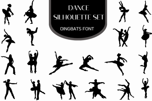 Dance Silhouette Set: Capturing Movement in Modern Design