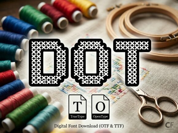 Dot: A Typeface Woven with Craft and Character