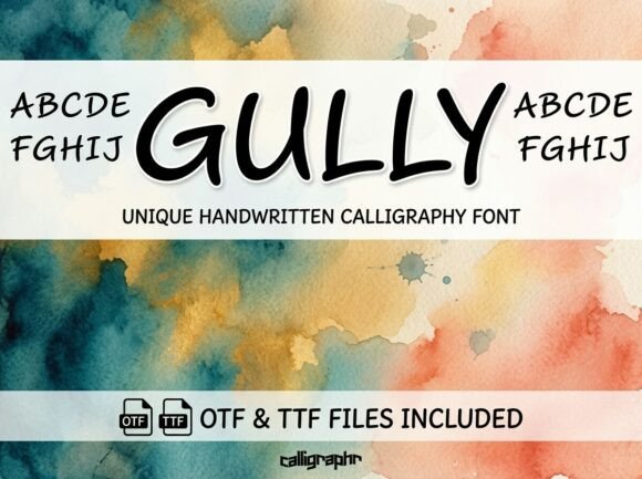 Gully: The Bold Display Font That Commands Attention