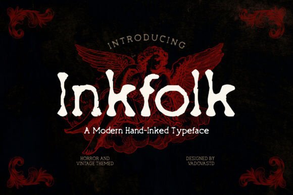 Inkfolk: Where Raw Ink Meets Haunting Design