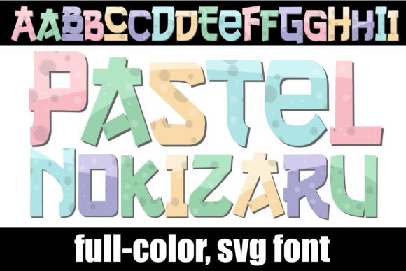 Pastel Nokizaru: Playful Geometry for Modern Design