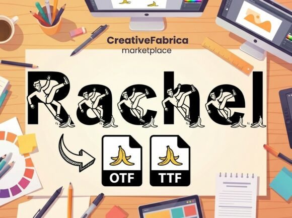 Rachel: The Display Font with Built-in Slapstick Comedy
