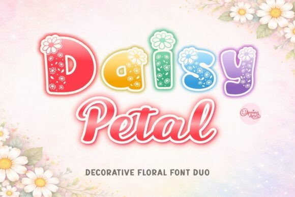 Spring Into Design: The Cheerful Charm of Daisy Petal Duo