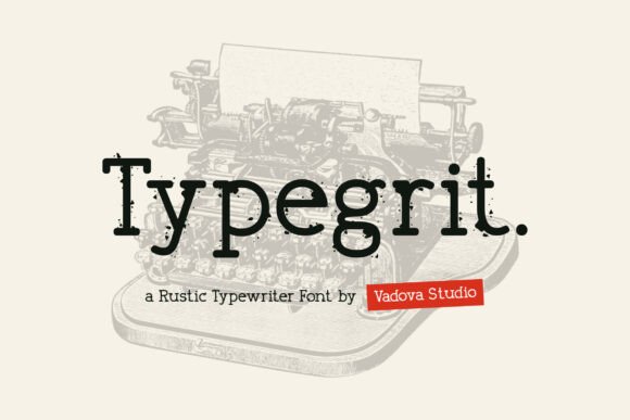 Typegrit: The Serif Font with Vintage Soul