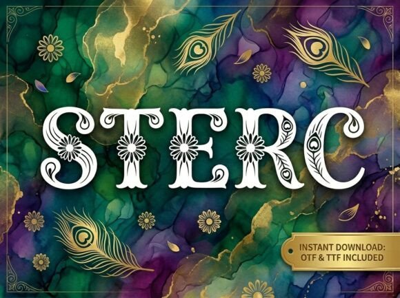 Unleashing Visual Impact with the Sterc Typeface
