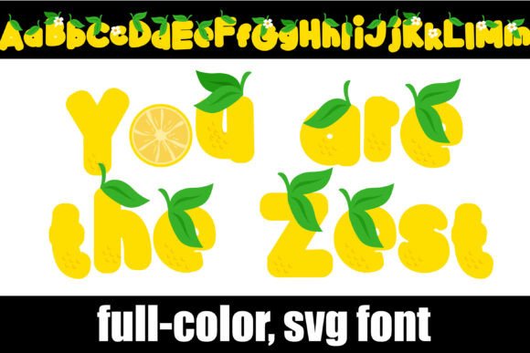 You Are The Zest: A Burst of Sunshine for Your Designs